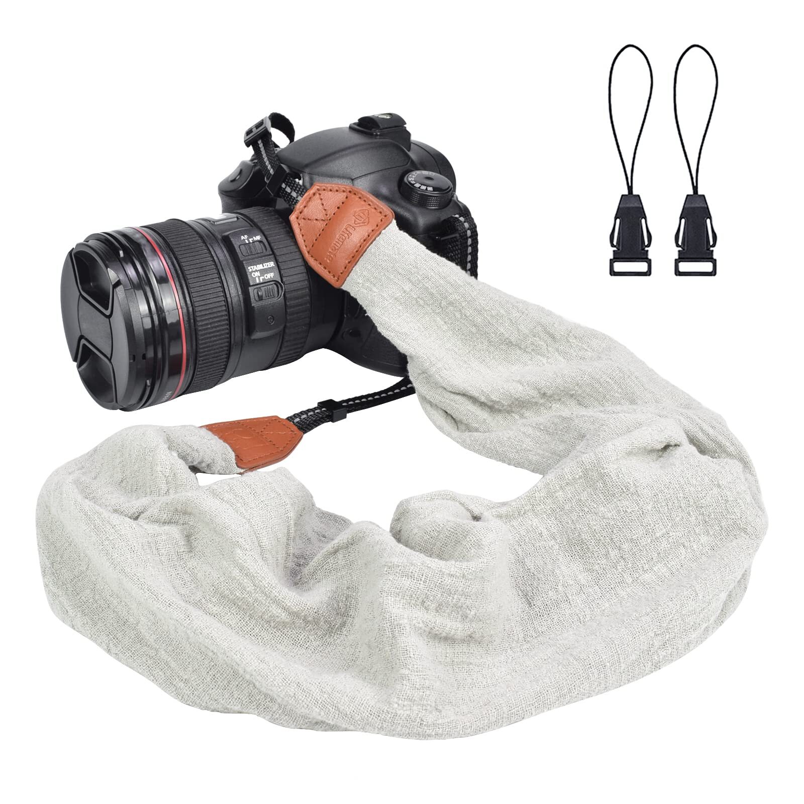 Universal Bohemia Fabric DSLR Scarf Camera Strap for Neck Comfort-image