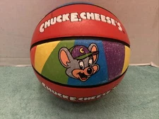 Chuck E Cheese Basketball Chuck E Cheese's Promotional Ball  2009 Hard To Find