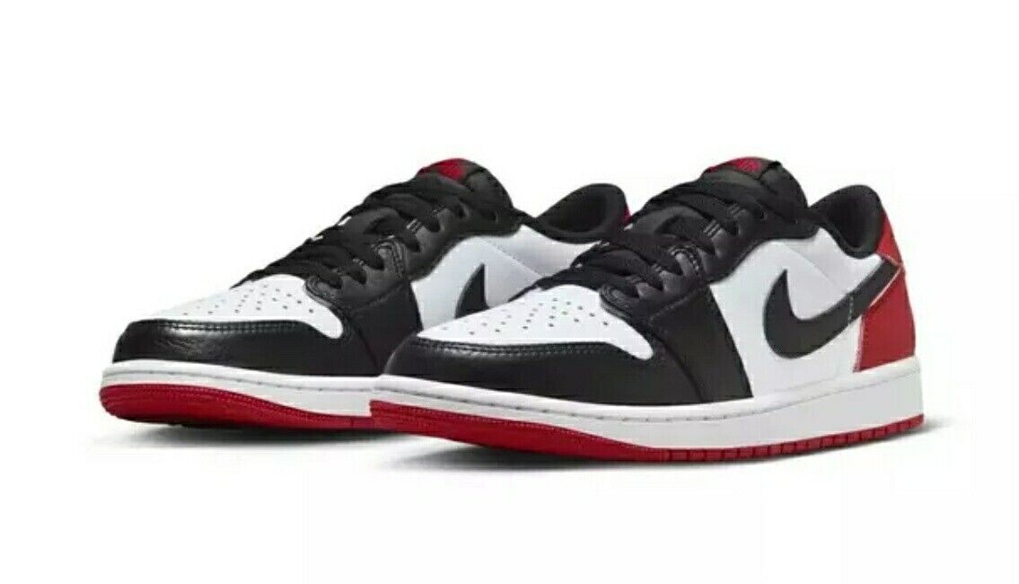 Air Jordan 1 Retro Low OG (Black/Red?White) Toe CZ0790-106  display picture 3