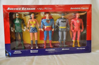 JUSTICE LEAGUE | THE NEW FRONTIER | Bendable Figure | 5 Figuren | 15 cm | 6''