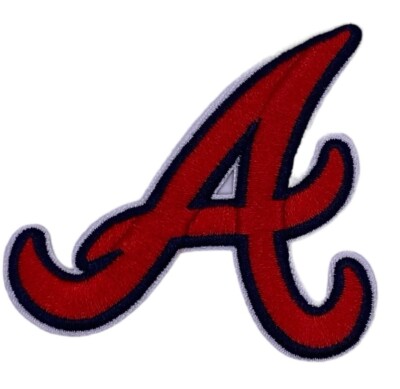 Atlanta Braves Patch Aufnäher Bügelbild Flicken Applikation Baseball US Sport