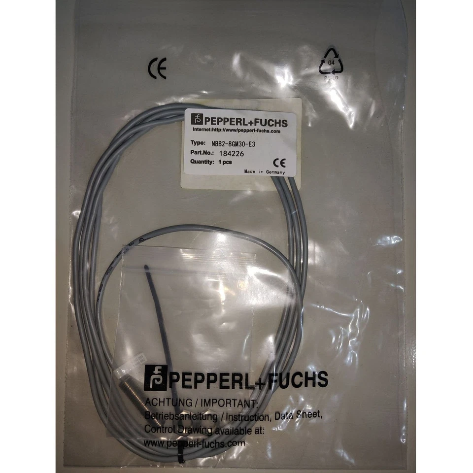 1PC New NBB2-8GM30-E3 Pepperl+Fuchs Proximity Sensors Fast Shipping - Image 2 of 3