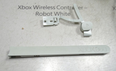 Microsoft Xbox 360 PHAT Disk Drive ^White^(1)-Bezel & Eject ONLY-Marks-Fade-Read