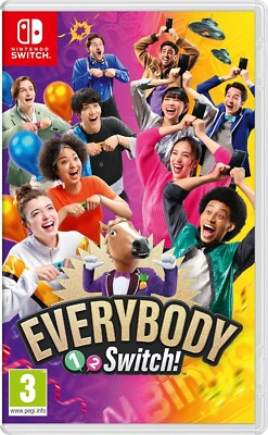 Everybody 1-2 Switch! Game Spiel Party Spaß Unterhaltung Nintendo Switch NEU OVP