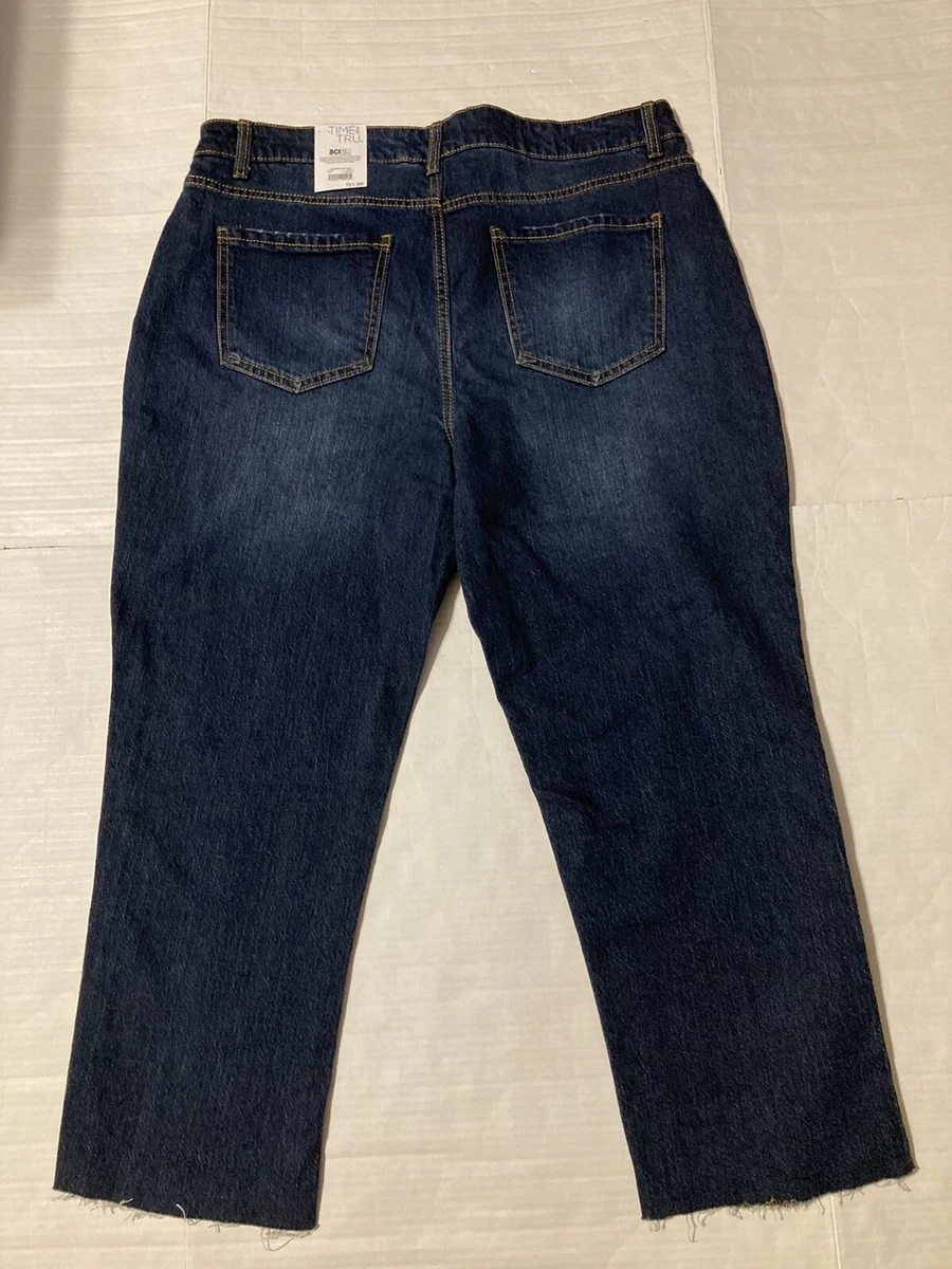 Cropped jeans size best sale 16