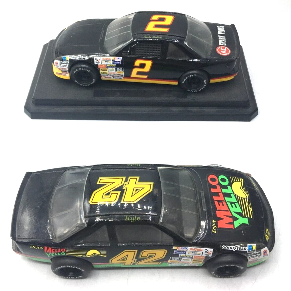 Racing Champions Lote de 2 Mello Yello Kyle 42, AC, Rusty Wallace, 2, 1:24, 1991 Foto 4 de 4