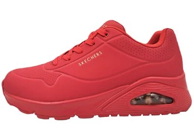 Skechers UNO Rot 73690 RED Damen Schuhe Sneaker