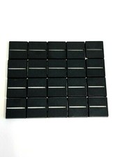 Lot Of 20 Warhammer Fantasy 25mm Square Slot Bases Saurus Orc Chaos