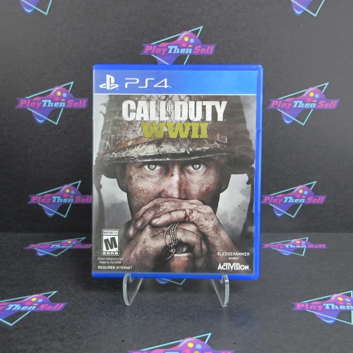 Call of Duty WWII PS4 PlayStation 4 Complete - 1 Year Warranty EX Cond