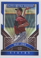 2015 Panini Elite Extra Edition Status Blue Die-Cut 60/100 Brent Jones #134 1h5