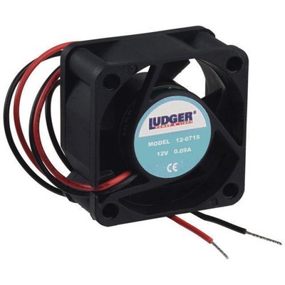Nippon 12v Mini Fan 3/4''x1 1/2'' 2in. x 2in. x 1in.