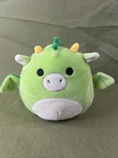 Squishmallow 5" Dexter the Dragon Rare Pillow Soft Plush Stuffed Animal Toy