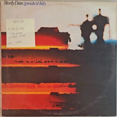 Steely Dan Greatest Hits Vinyl Record VG+/VG ABCD 616 1978