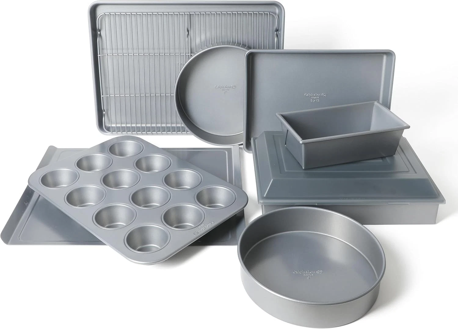 Titan 10-Piece Nonstick Bakeware Set Steel Core PFA-Free Nonstick Coating Oven