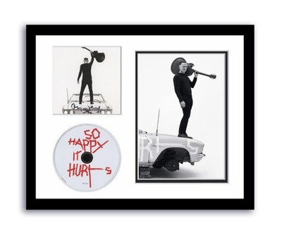 Bryan Adams Autograph Signed 11x14 Custom Framed CD Photo So Happy it Hurts ACOA