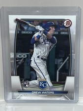 2023 Bowman Baseball Drew Waters Card #5  Rookie Kansas City Royals