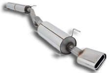 FOX 70mm Sportauspuffanlage 1x160x80mm für Opel Astra G Coupe Cabrio 2.0l T
