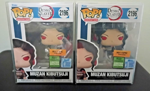 Funko Pop! Demon Slayer Muzan Kibutsuji (Metallic) Exclusive #2196 W/ Protector