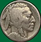 1926-S Buffalo Nickel Good G Coin, Scratch #39175