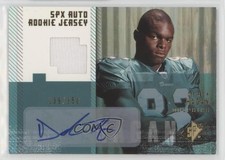 2006 SPx SPx Auto Rookie Jersey Gold 139/350 Derek Hagan #200 Auto 0ot5