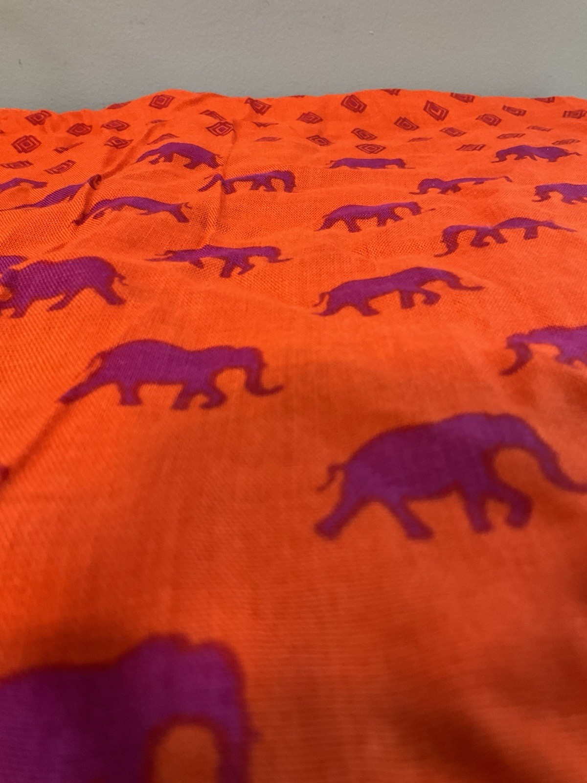 stella & dot 68x40" rectangular rayon scarf sari … - image 4