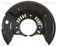 Spritzblech Bremsscheibe Triscan 8125 13105 Stahl FüR Toyota Yaris Verso Van D4D