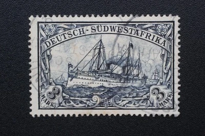 DEUTSCHE KOLONIEN DSWA 3 MARK Mi Nr. 22 GESTEMPELT - Bild 1 von 2