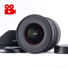 Near Mint Sigma 10-20mm f/4-5.6 EX DC HSM Lens for Nikon F DX w/ Hood Caps JP