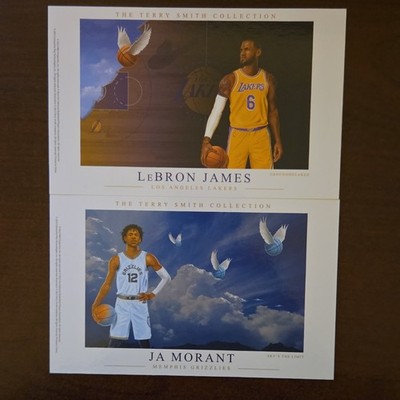 Terry Smith Collection NBA Card Lot 2 LeBron James Lakers Ja Morant Grizzlies