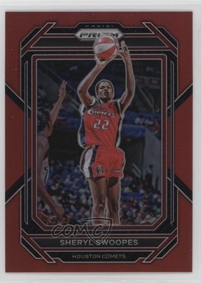 2023 Panini Prizm WNBA Red Prizm 74/199 Sheryl Swoopes #100 HOF 0u2j