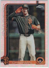 2025 Topps Chrome Logofractor #148 Matt Chapman Giants