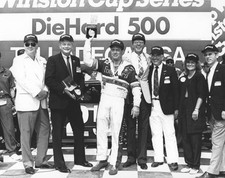 Ken Schrader blasted from 4th place to first final lap to win DieH- Old Photo