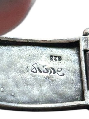 Vtg Modern Shablool Israel 925 Sterling Silver Bracelet  display picture 1