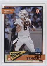 2018 Panini Classics Rookies Red Back 180/299 Kurt Benkert #211 6o3