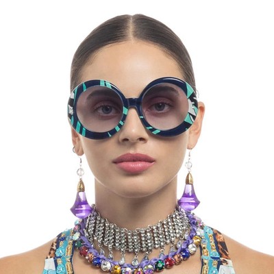 Camilla Editor In Chief Sunglasses Vividly Venice Brand New In Box Oversize $380