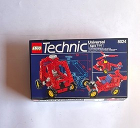 LEGO Technic 8024 Universal Set Vintage 113 Pieces 1989 Boxed Ages 7-14
