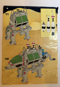 VINTAGE SPACE LEGO 6940 ALIEN MOON STALKER COMPLETE w/ MANUAL