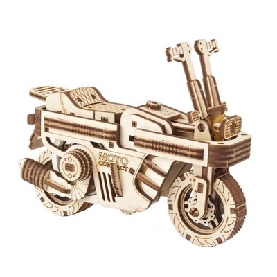 MOTORRAD COMPACT Klapproller UGEARS aus Holz 192 STÜCK Alter 14+