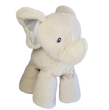 Plush Elephant Baby Gund Bubbles Stuffed Animal Toy Gray Soft Embroidered Eyes