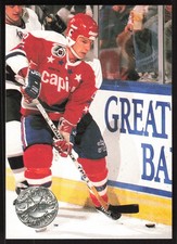 Randy Burridge, 1991-92 Pro Set Platinum, #241, Washington Capitals,