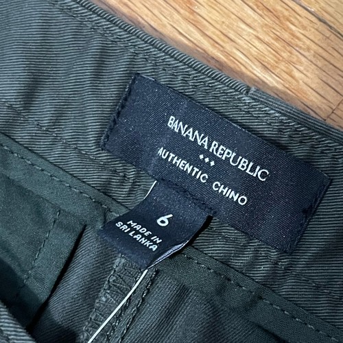 BANANA REPUBLIC Cargo Pants Size 6 Army Green NEW Casual Retro Comfort Grunge - Bild 6 von 10