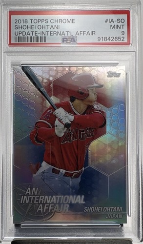 2018 Topps Update Series - An International Affair Shohei Ohtani #IA-23 (RC)