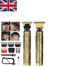 Cortapelos profesional dorado para hombre Kit