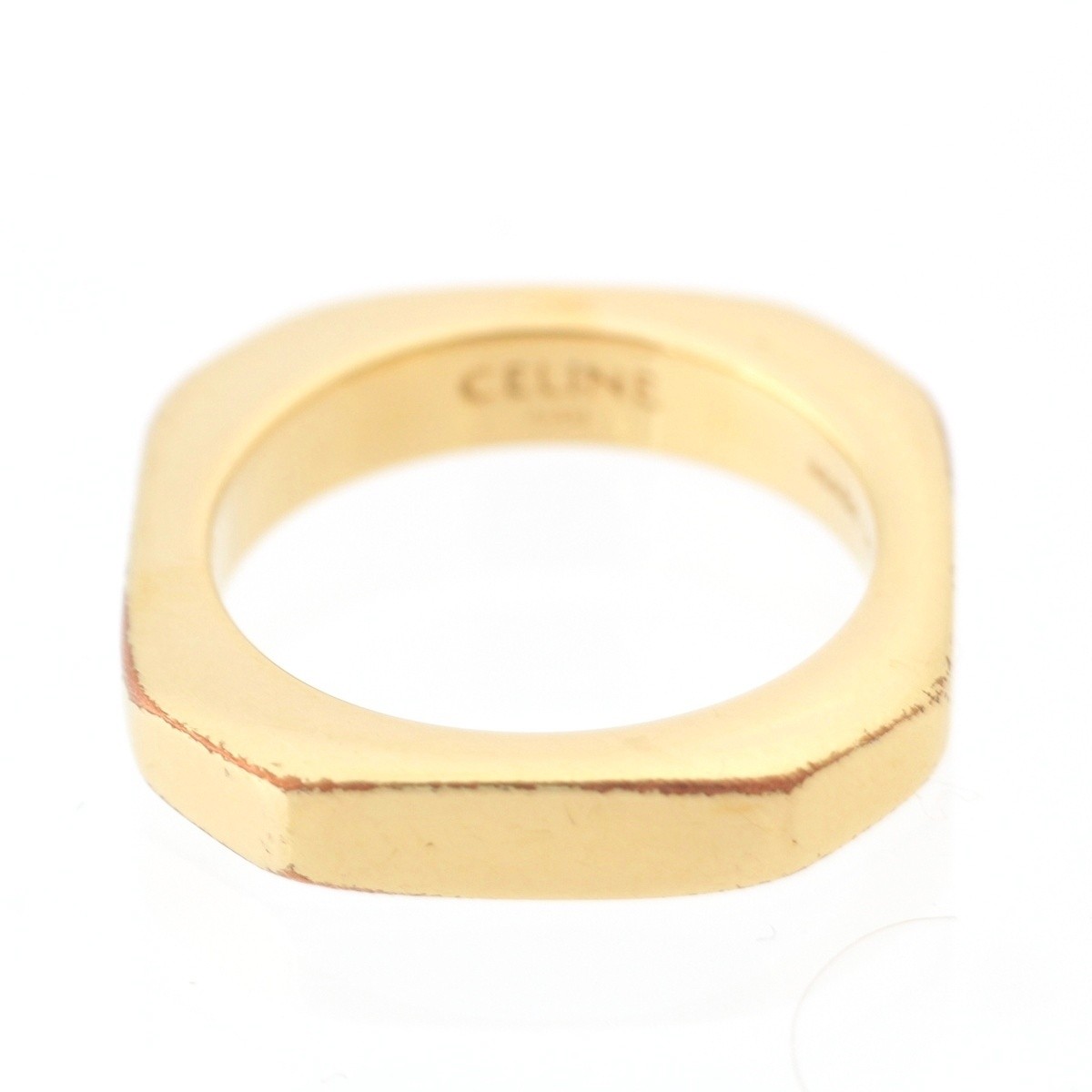 CELINE Square Simple Form Ring ring Accessories g… - image 2