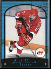2000-01 Topps Premier Plus Josef Vasicek RC #106 Carolina Hurricanes