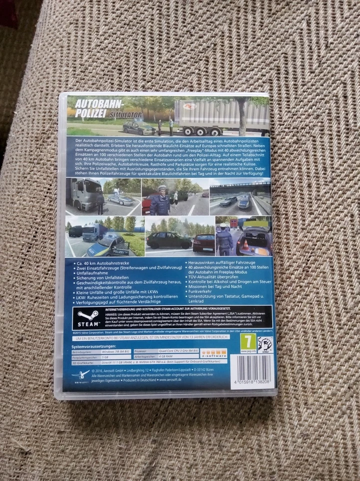 Autobahn-Polizei Simulator Best of PC Spiel Windows 7 8 - Bild 2 von 3