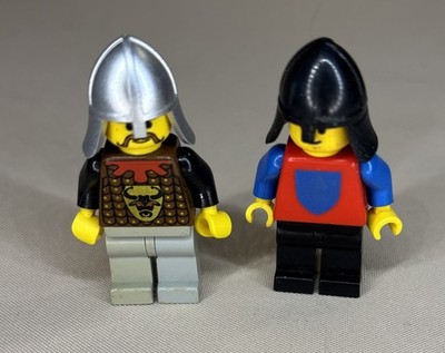 Lego Castle - 2 x Vintage Drachenritter Minifiguren - Top Zustand #3