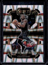 2023-24 Panini Select Cam Whitmore RC Tectonic Prizm Concourse #69 Rockets