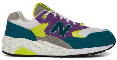 New Balance 580 x Palace Shaded Spruce Pansy Green Purple SZ 9 Men's MT580PC2