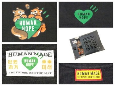 HUMAN MADE x j-hope of BTS Human Hope Graphic T-Shirt Black Size